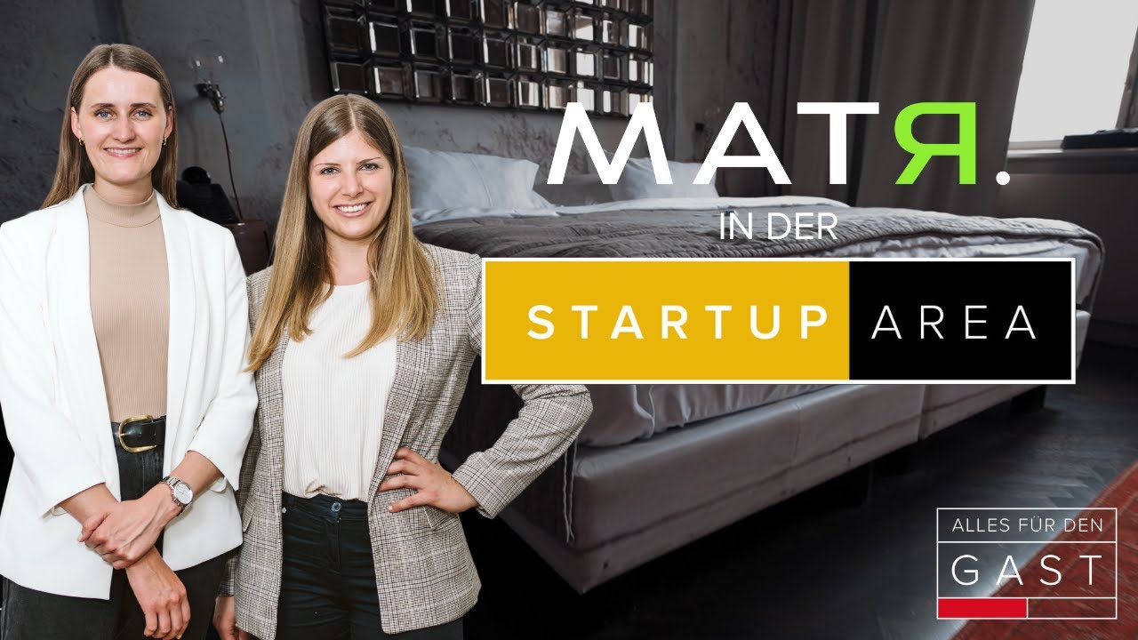 Alles für den Gast: MATR bringt nachhaltigen Schlaf in die Startup-Area